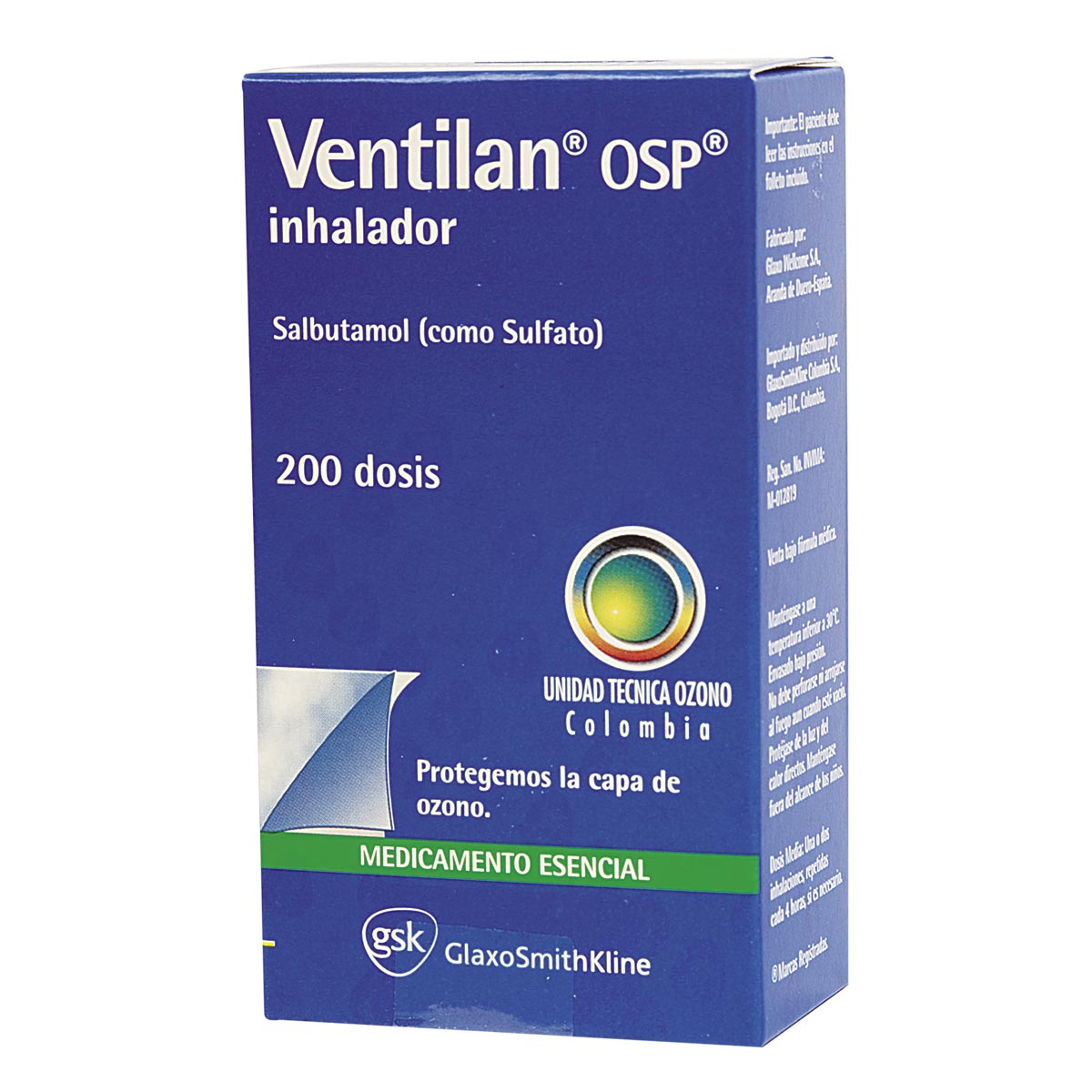 Ventolin inhalador donde comprar — costo del paquete de dosis