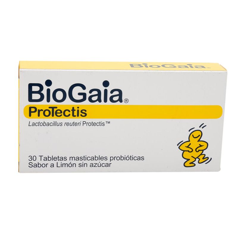 Biogaia Protectis Sabor Limón 30 Comprimidos Masticables - Easypara