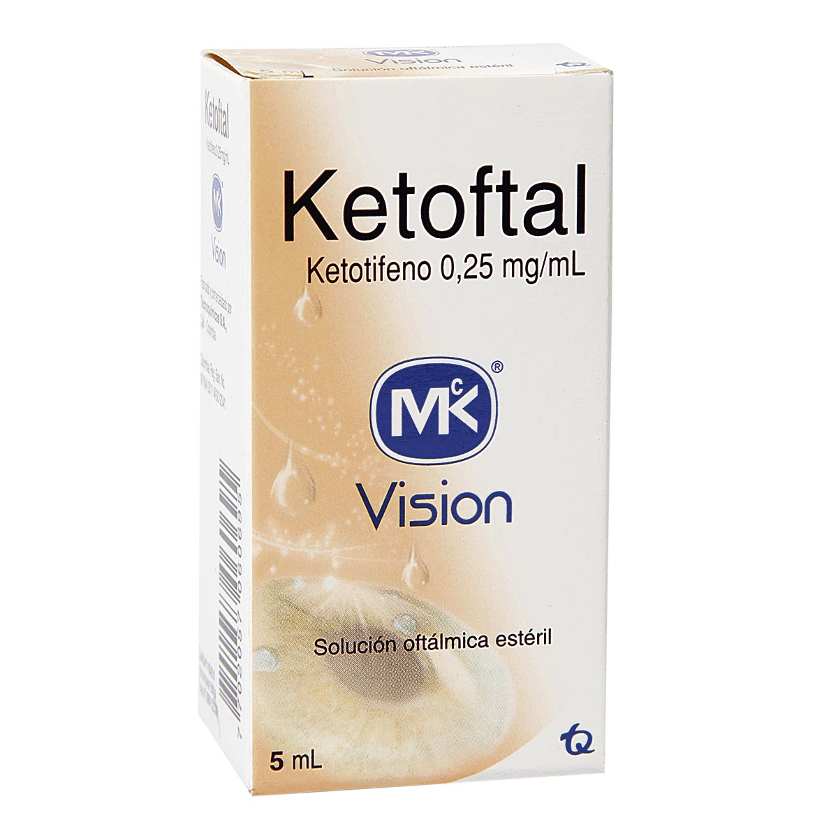 Ketoftal 0.025% Solución Oftalmica Esteril