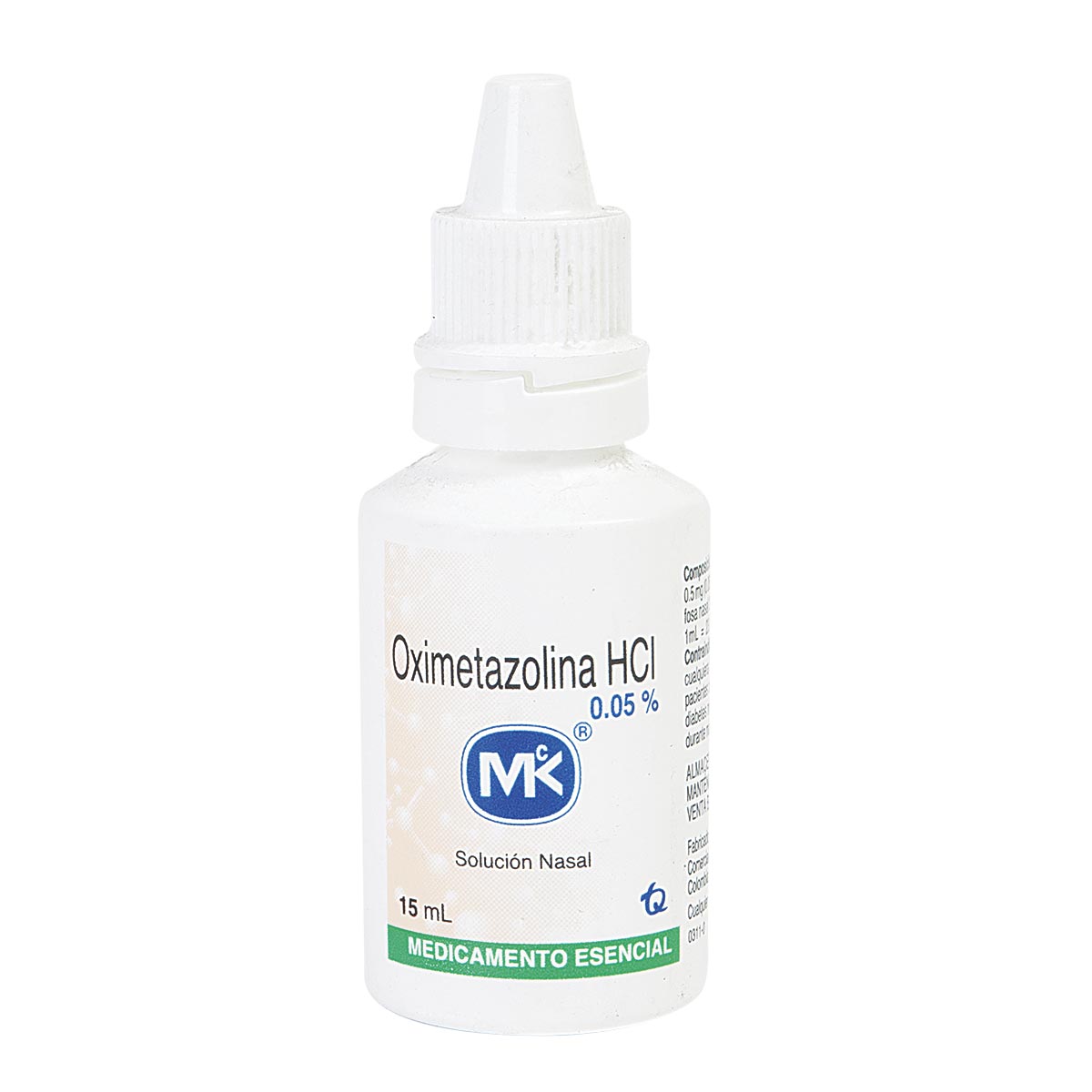 Oximetazolina Hci 0.05 % Solución Nasal Tecnoquímicas