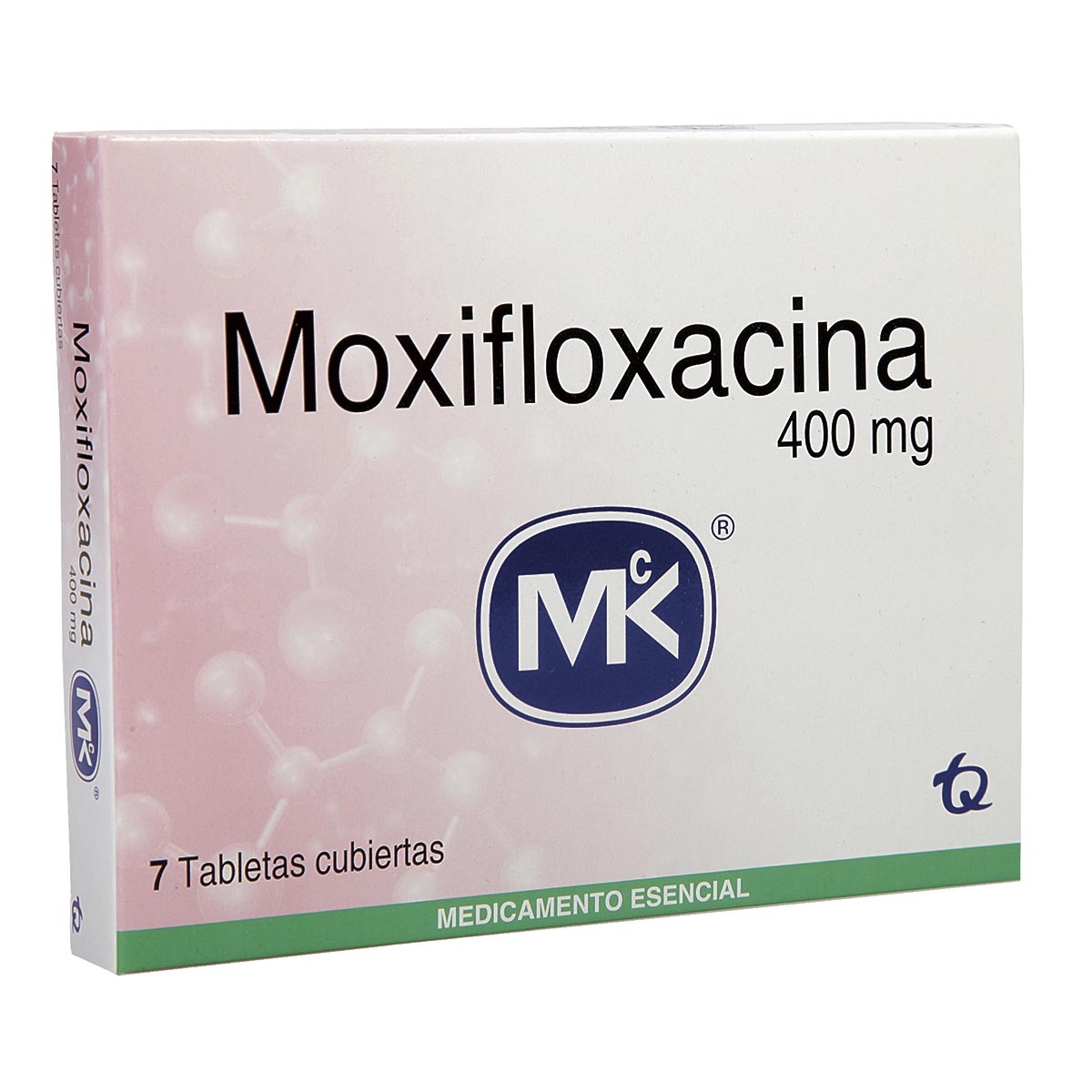 Moxifloxacina 400 Mg Tableta Recubierta Tecnoquímicas