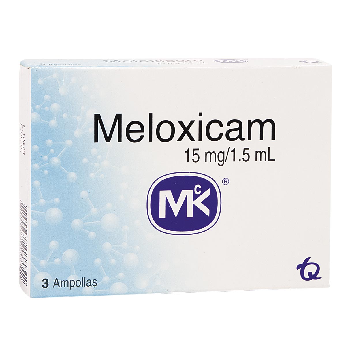 Meloxicam 15 Mg/1.5 Ml Solución Inyectable Tecnoquímicas