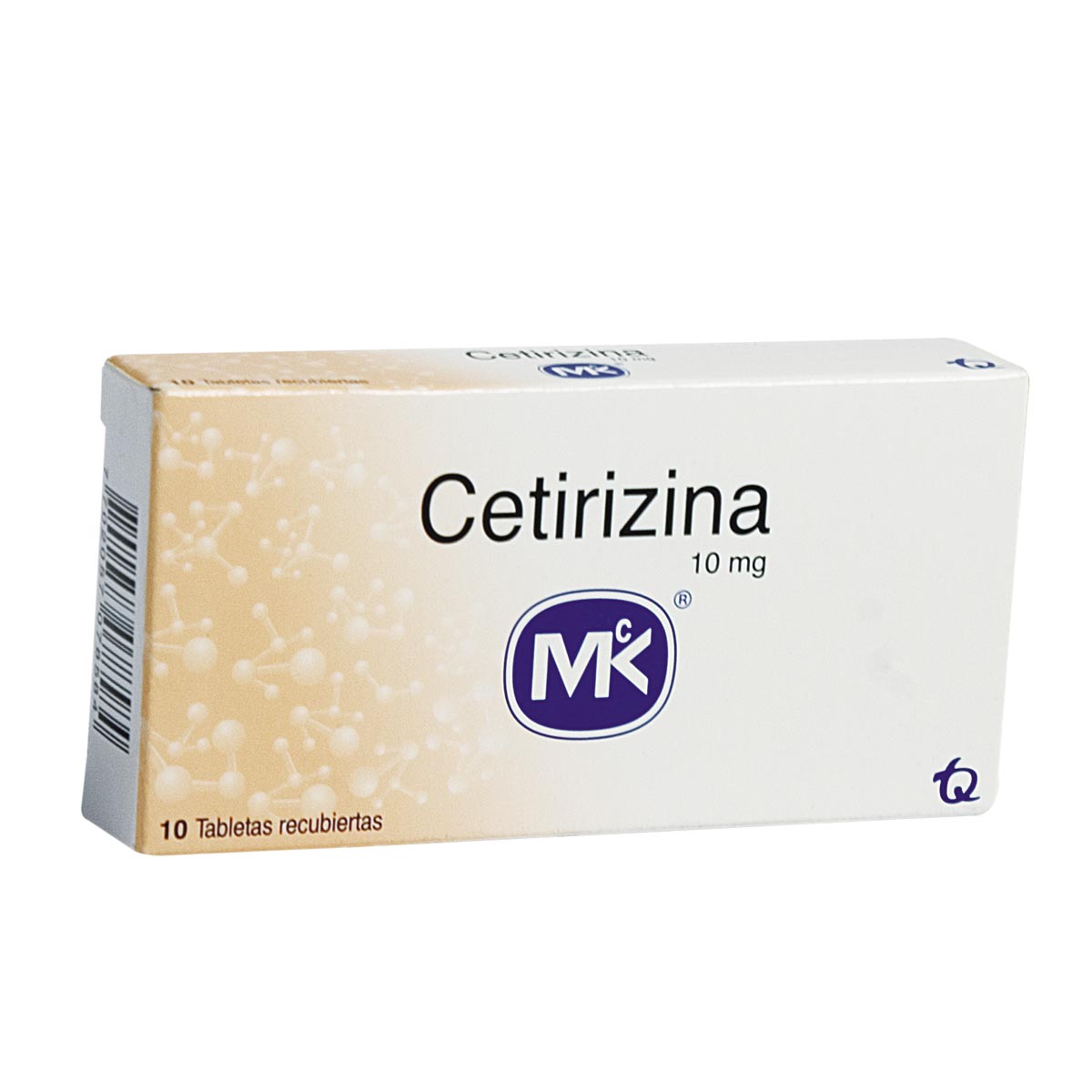 Cetirizina 10 Mg Tableta Recubierta Tecnoquímicas