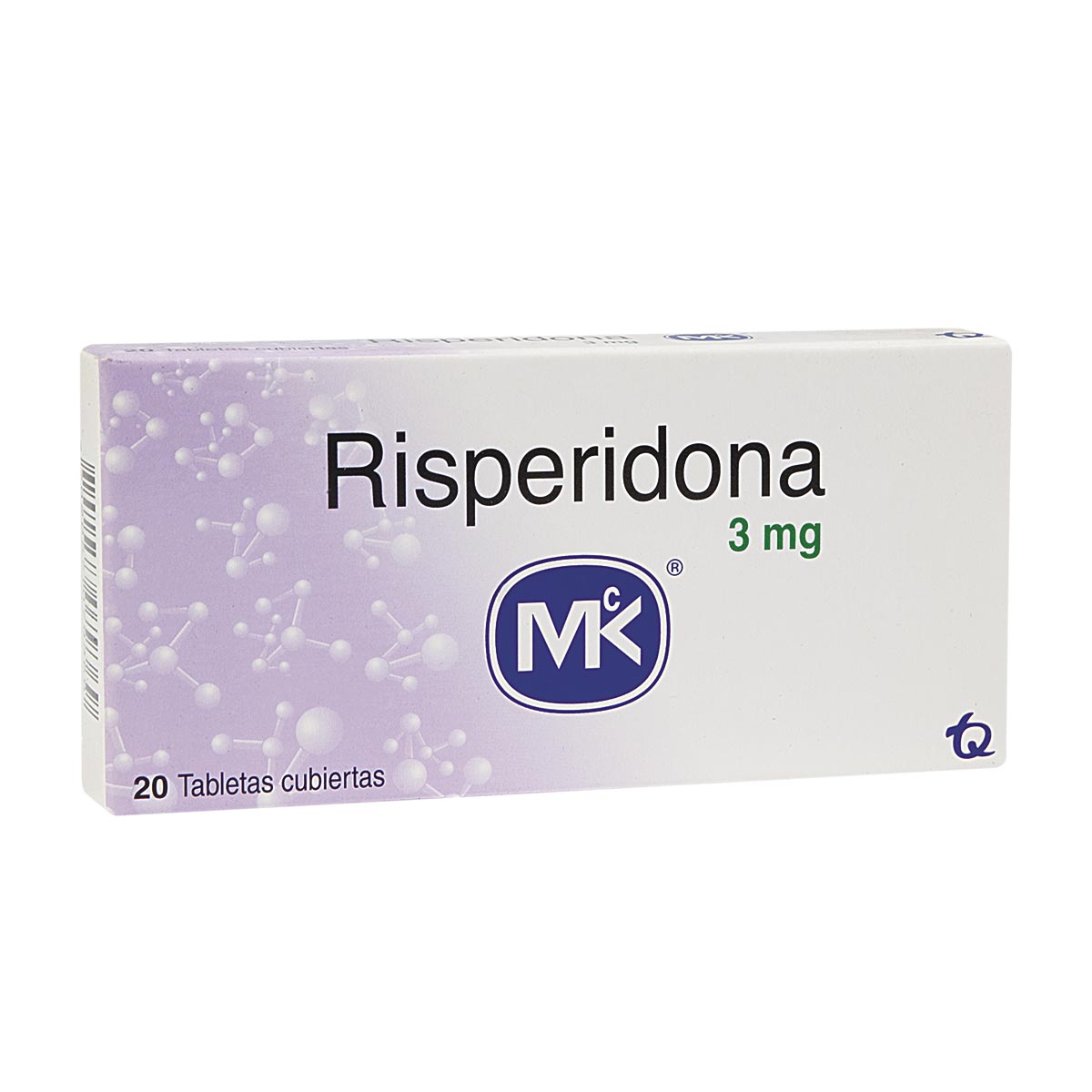Risperidona 3 Mg Tableta Recubierta Con Pelicula Tecnoquímicas