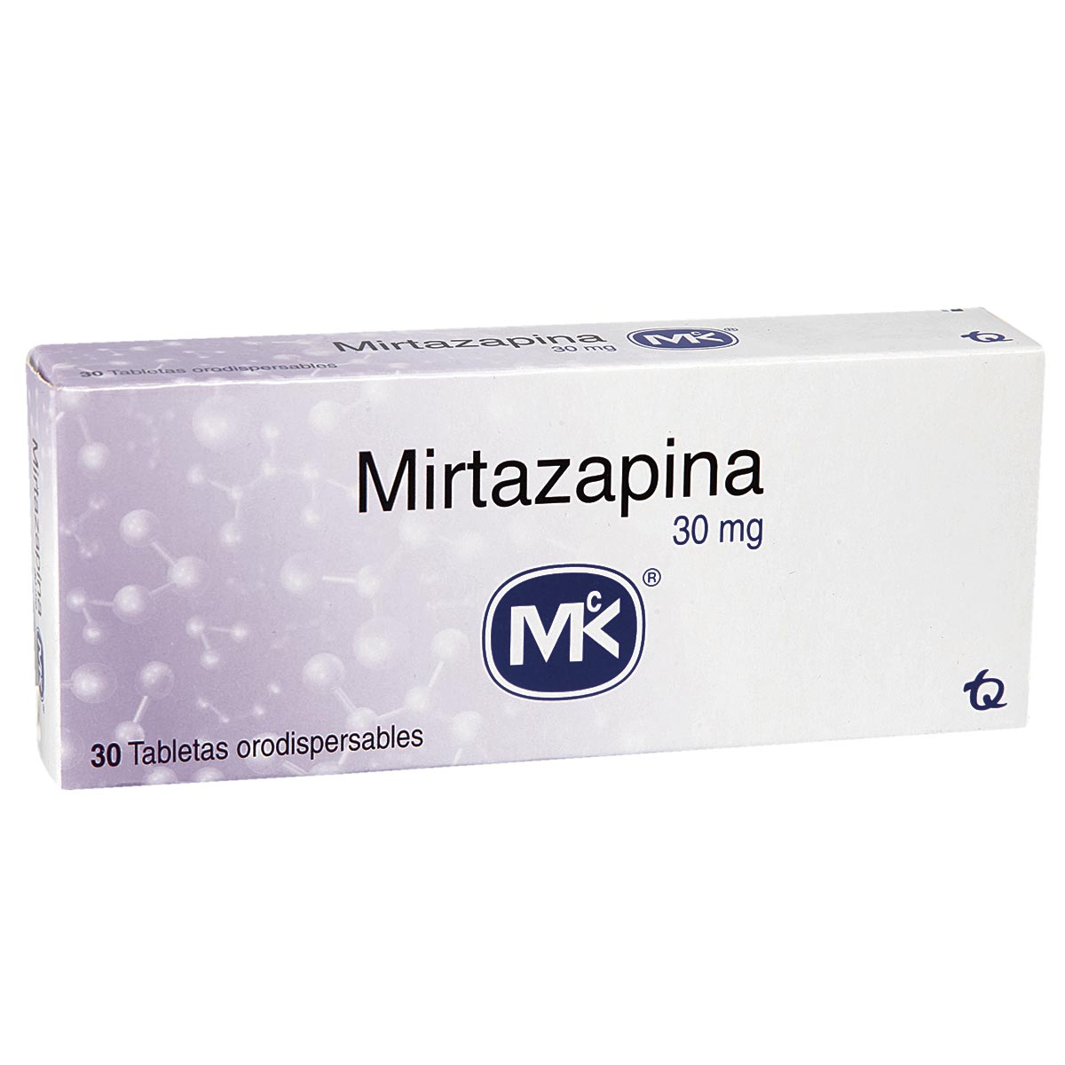 Mirtazapina 30 mg Tableta Tecnoquímicas