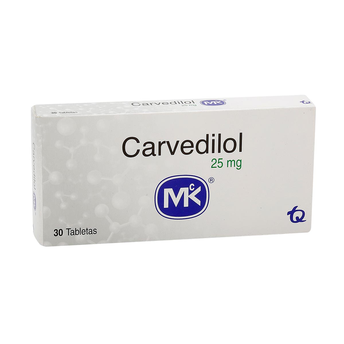 Carvedilol 25 Mg Tableta Tecnoquímicas