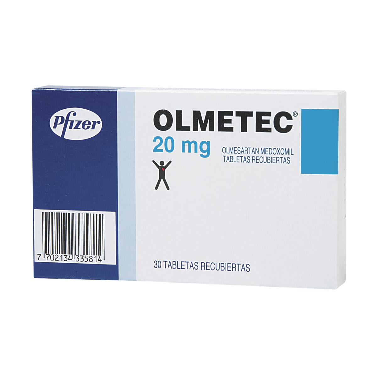 Olmetec 20 Mg Tableta Recubierta