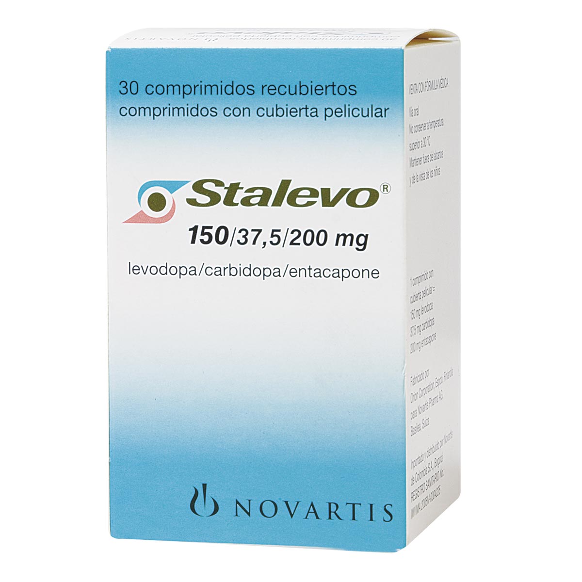 Stalevo 150mg / 37.5mg / 200mg Tableta Recubierta Con Pelicula