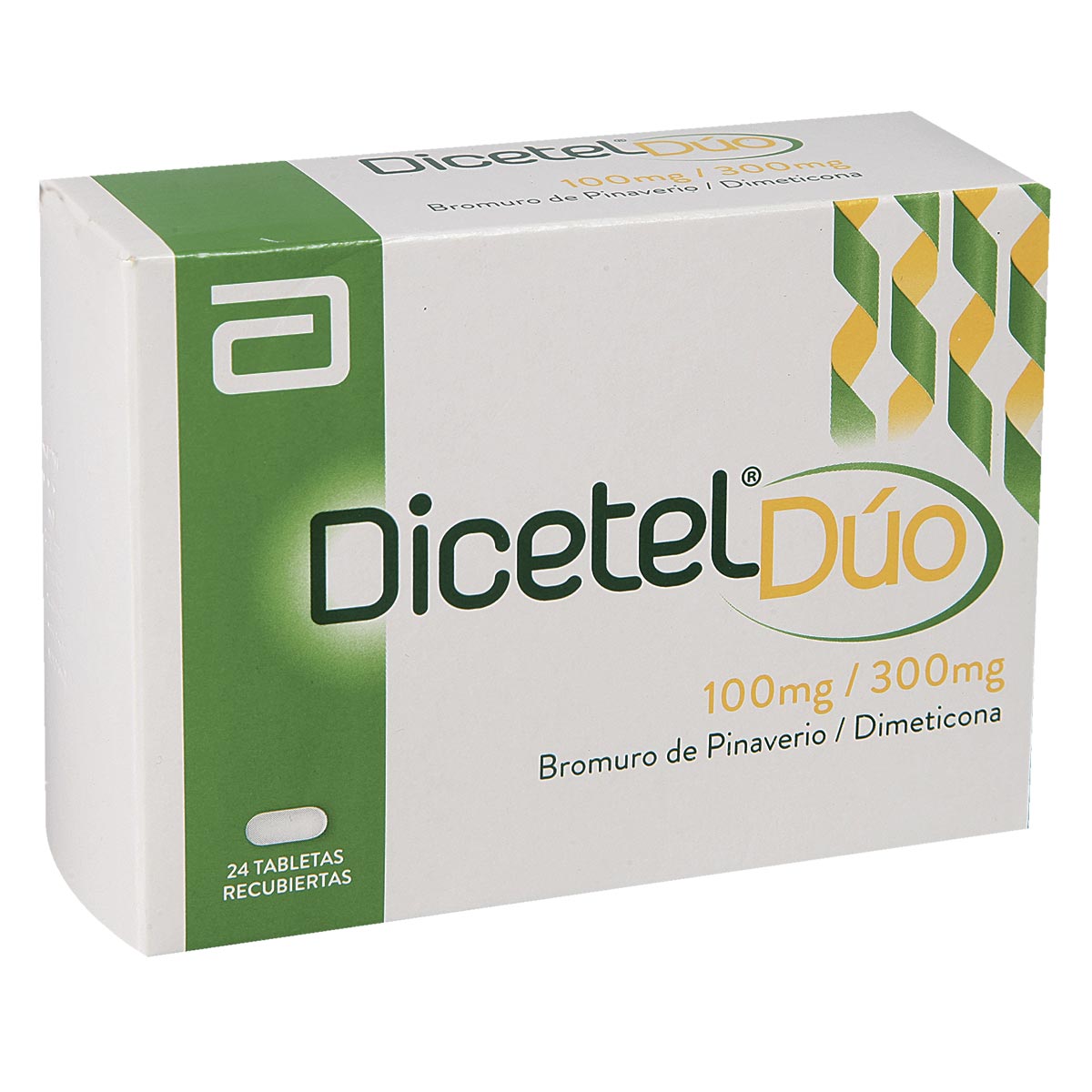 Dicetel Duo 300 Mg/100 Mg Tableta Recubierta