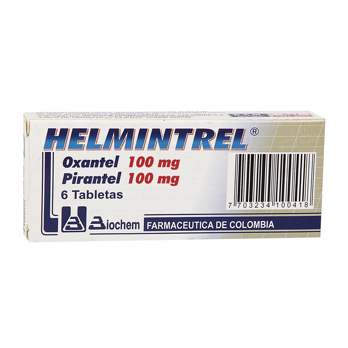 Helmintrel 100 mg / 100 mg Tableta