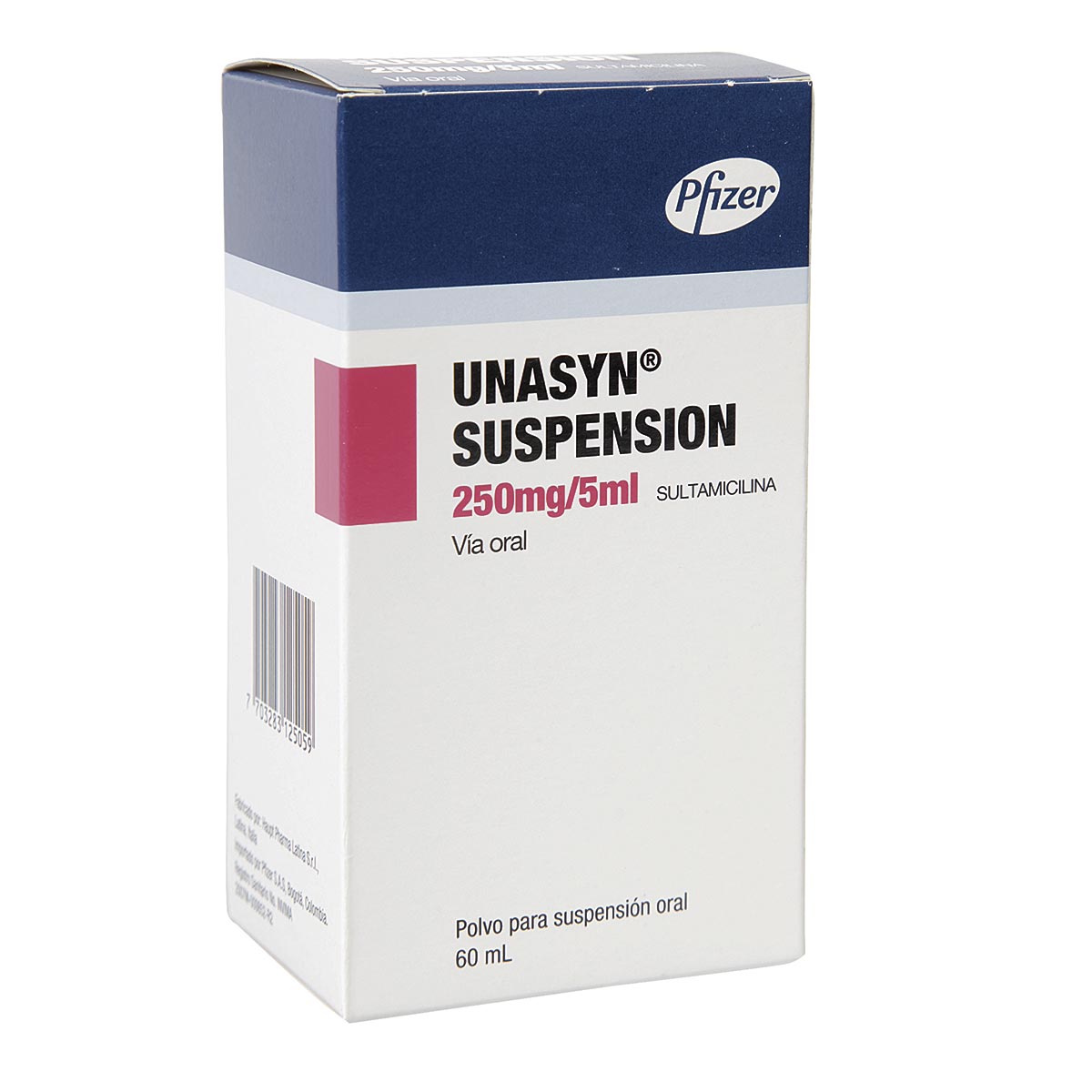 Unasyn 250 Mg 5 Ml Polvo Para Suspension Oral Colsubsidio