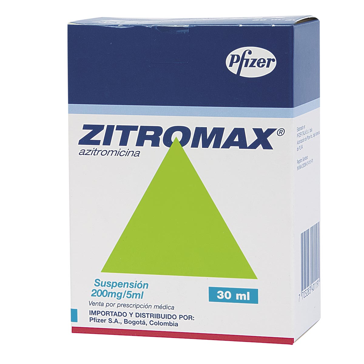 Zitromax 200 Mg/5 Ml Polvo Para Suspensión Oral