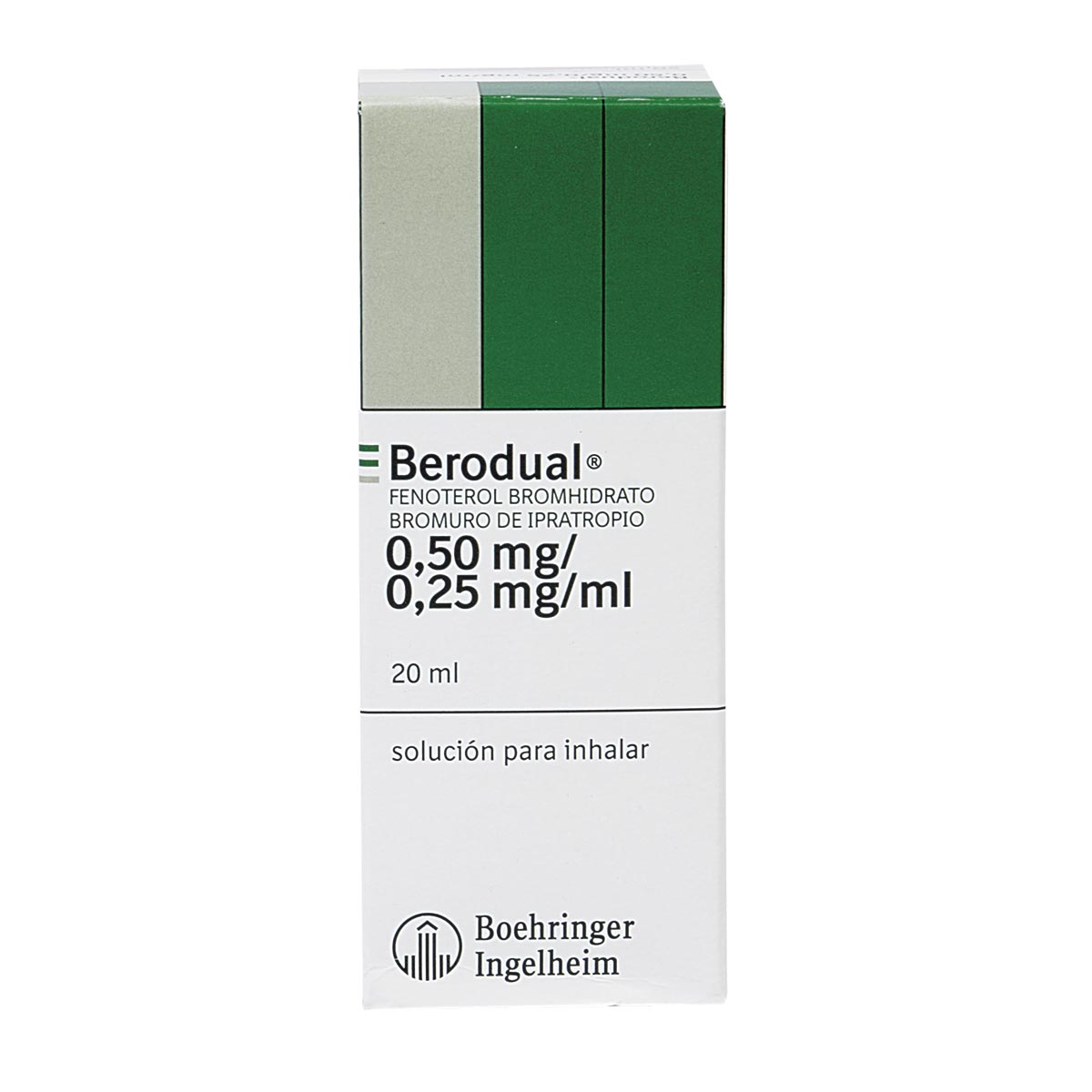 Berodual 0.50/0.25mg/Ml Solución Sin Inhalador