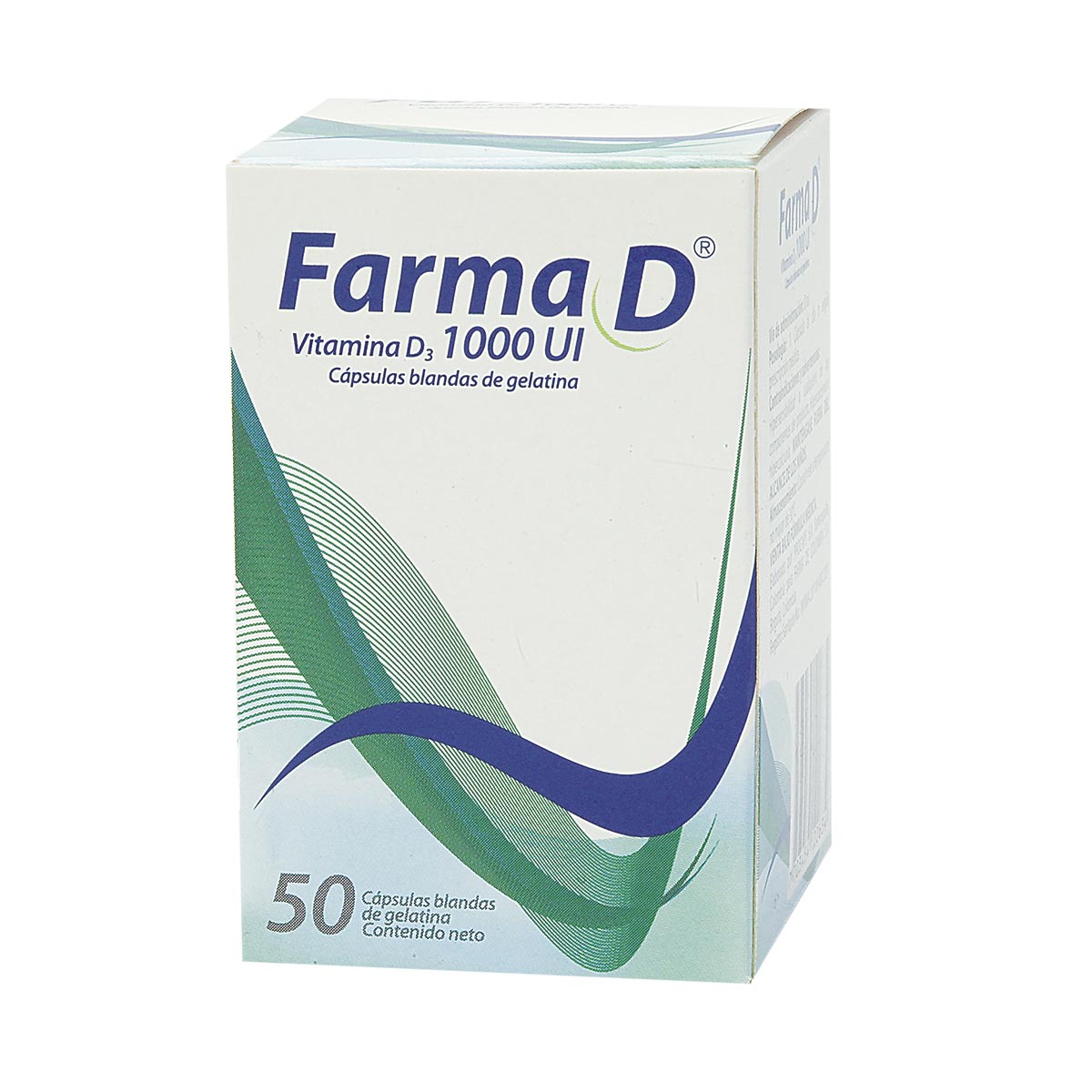 Farma D 1000 Ui Cápsula Blanda