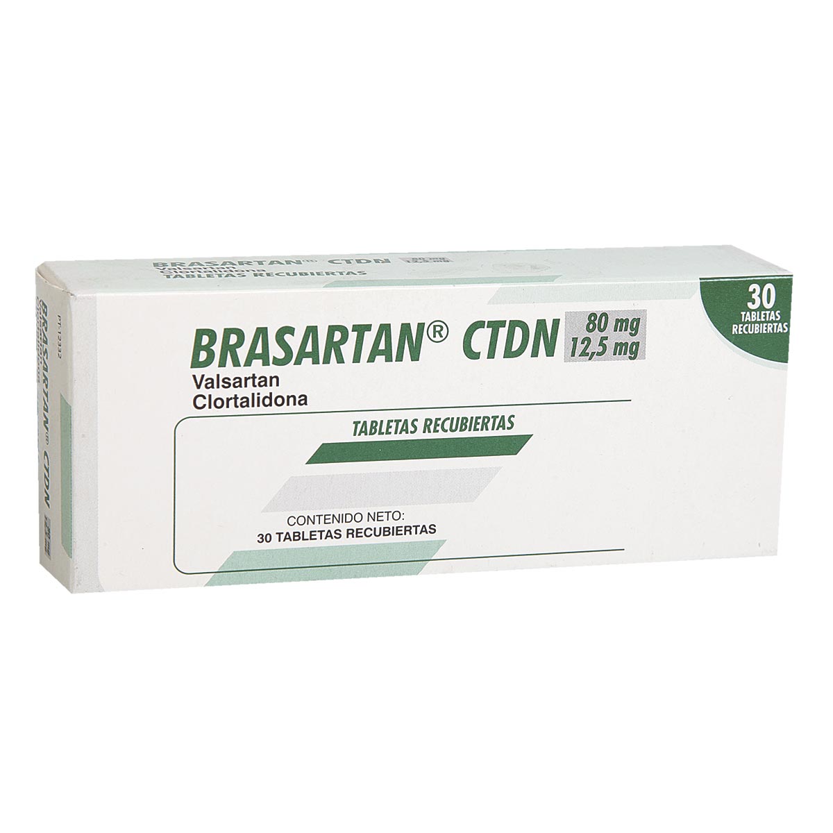 Brasartan Ctdn 80 Mg/12.5 Mg Tableta Recubierta
