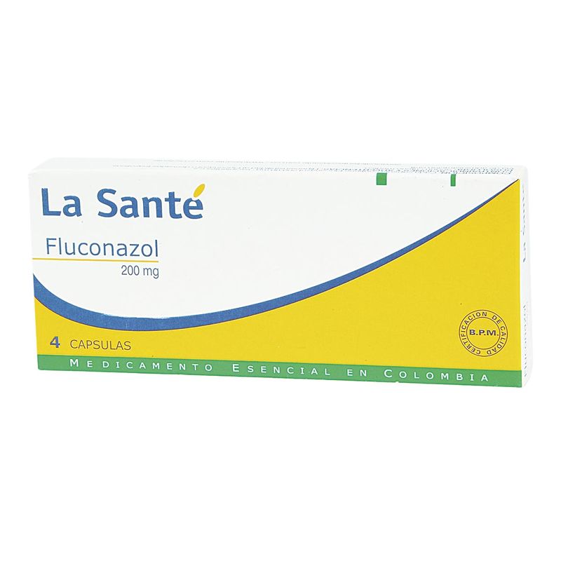 fluconazol oral 4 capsulas