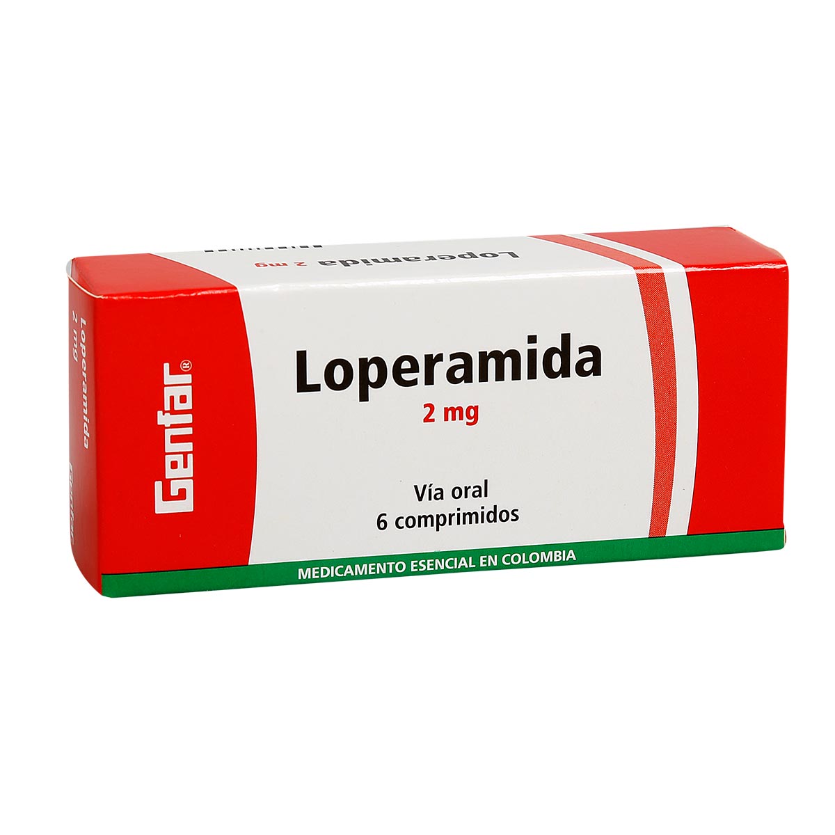 Loperamida 2 Mg Tableta Genfar