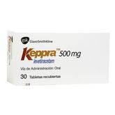 KEPPRA 500 MG TABLETA RECUBIERTA – Colsubsidio