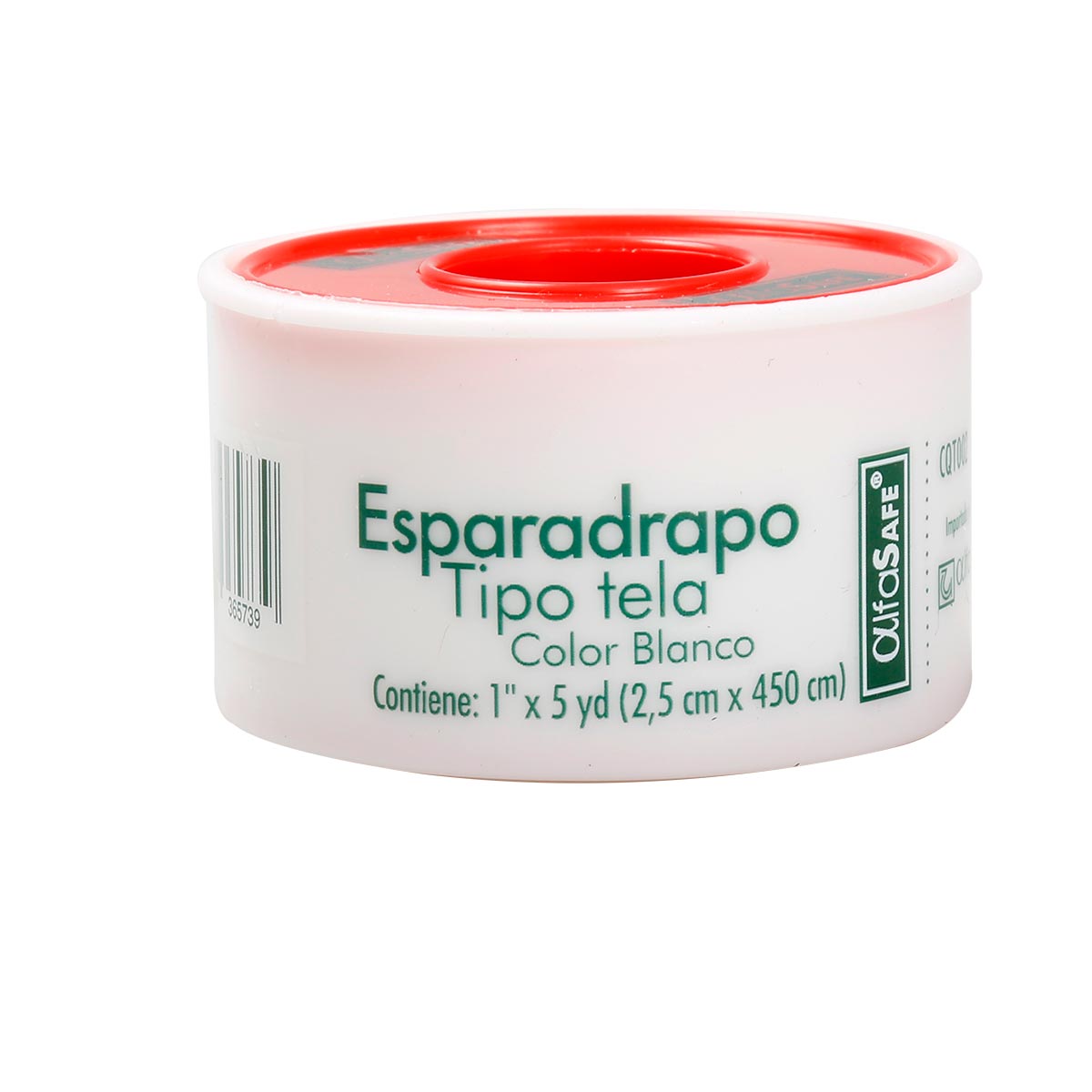 Esparadrapo Tela Carrete Blanco 1x5 Yardas