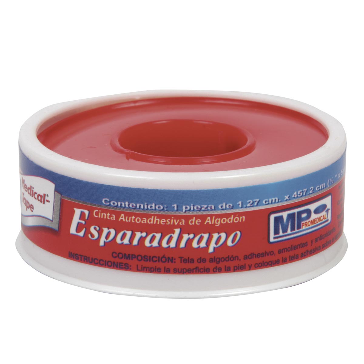 Esparadrapo Medical Tape Carrete Rollo 1/2x5 Yardas