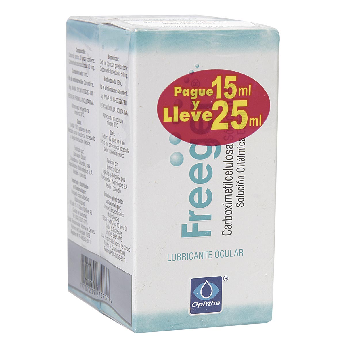 Ki | Oferta Freegen 0.5 % Solución Oftálmica Gratis Frasco X 10 Ml