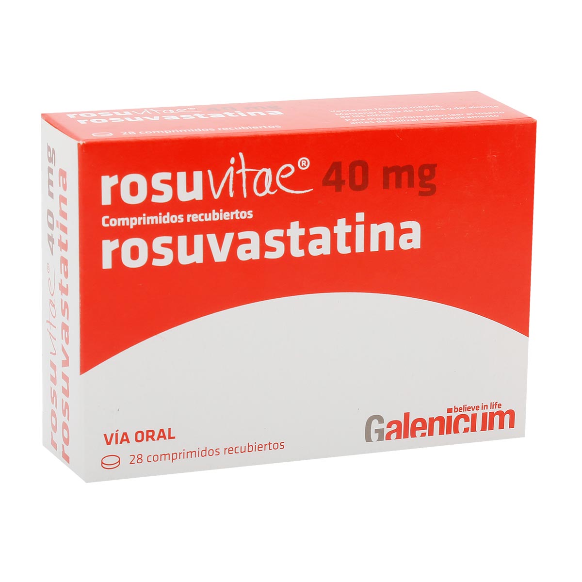 Rosuvitae 40 Mg Comprimido Recubierto