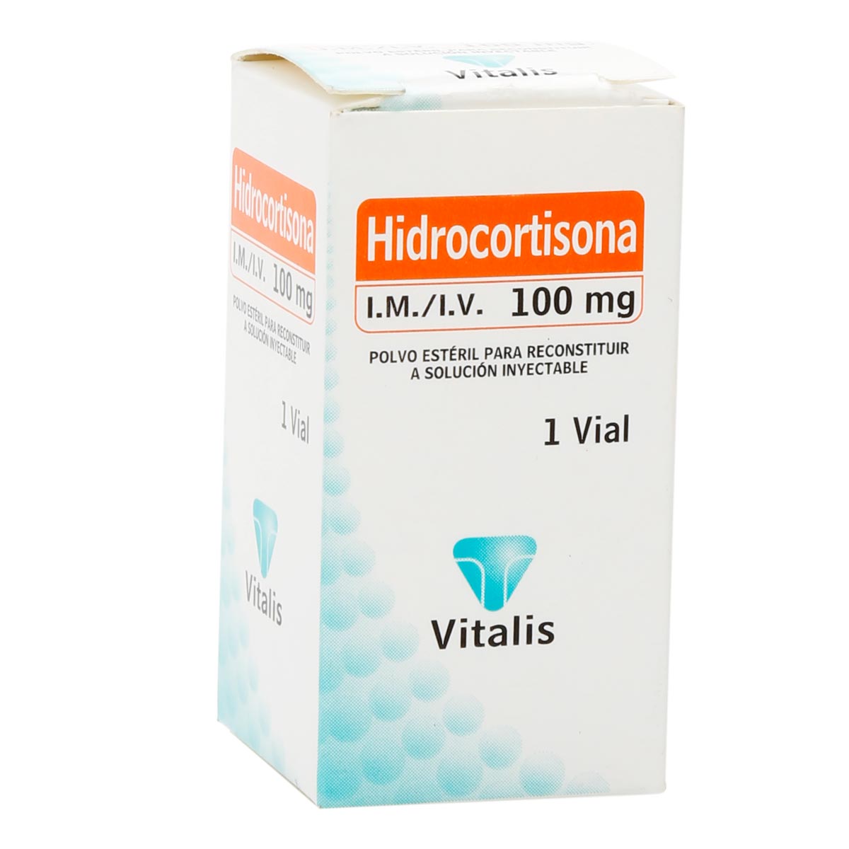 hidrocortisona  administrarse por vía intravenosa a una dosis de 100 mg cada ocho horas