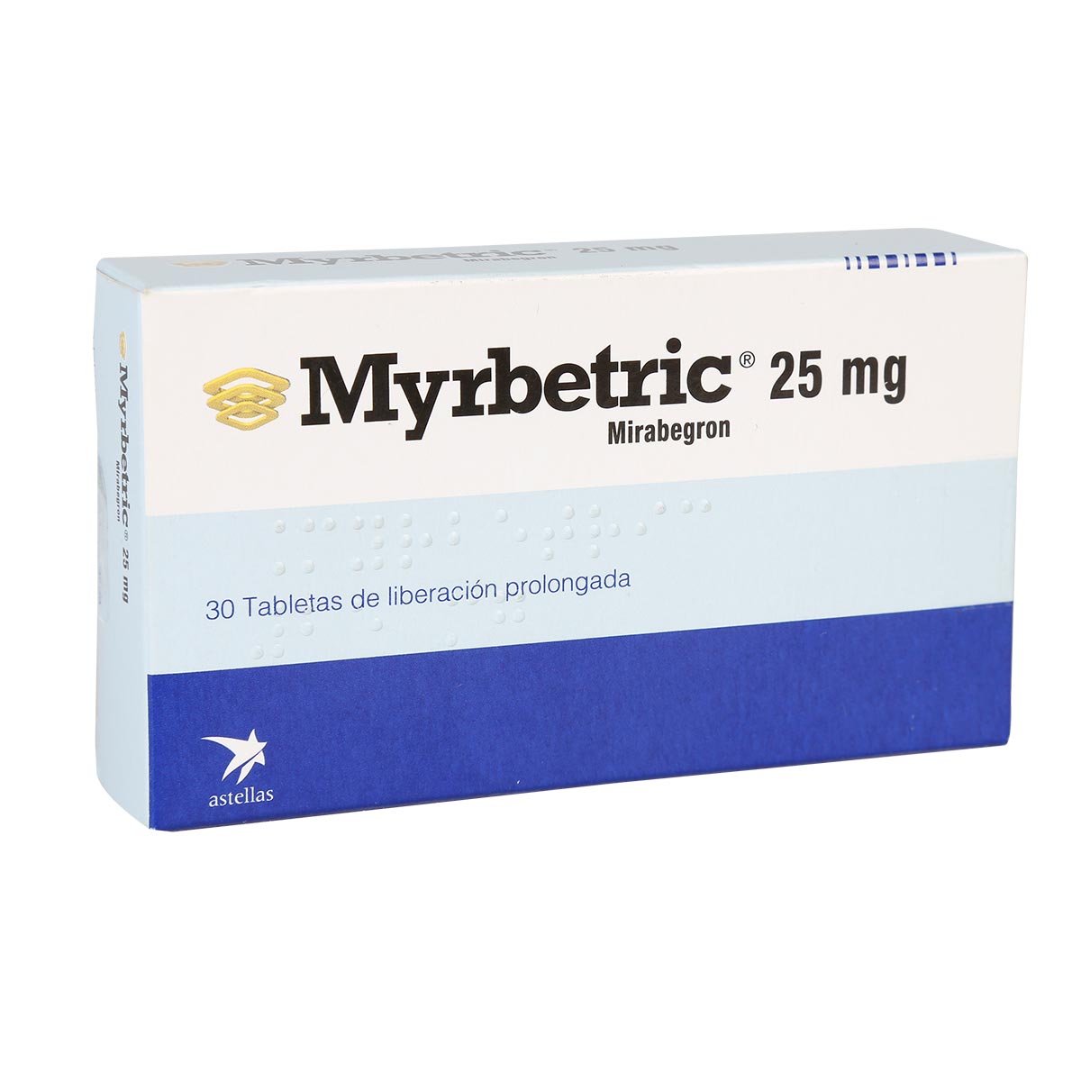 Myrbetric 25 Mg Tableta De Liberación Prolongada