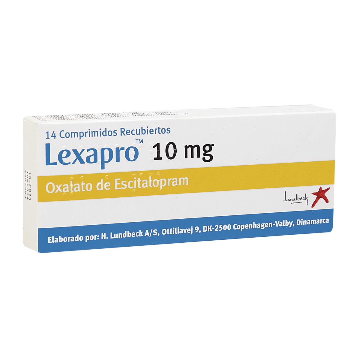 Lexapro 10 Mg Tableta Recubierta