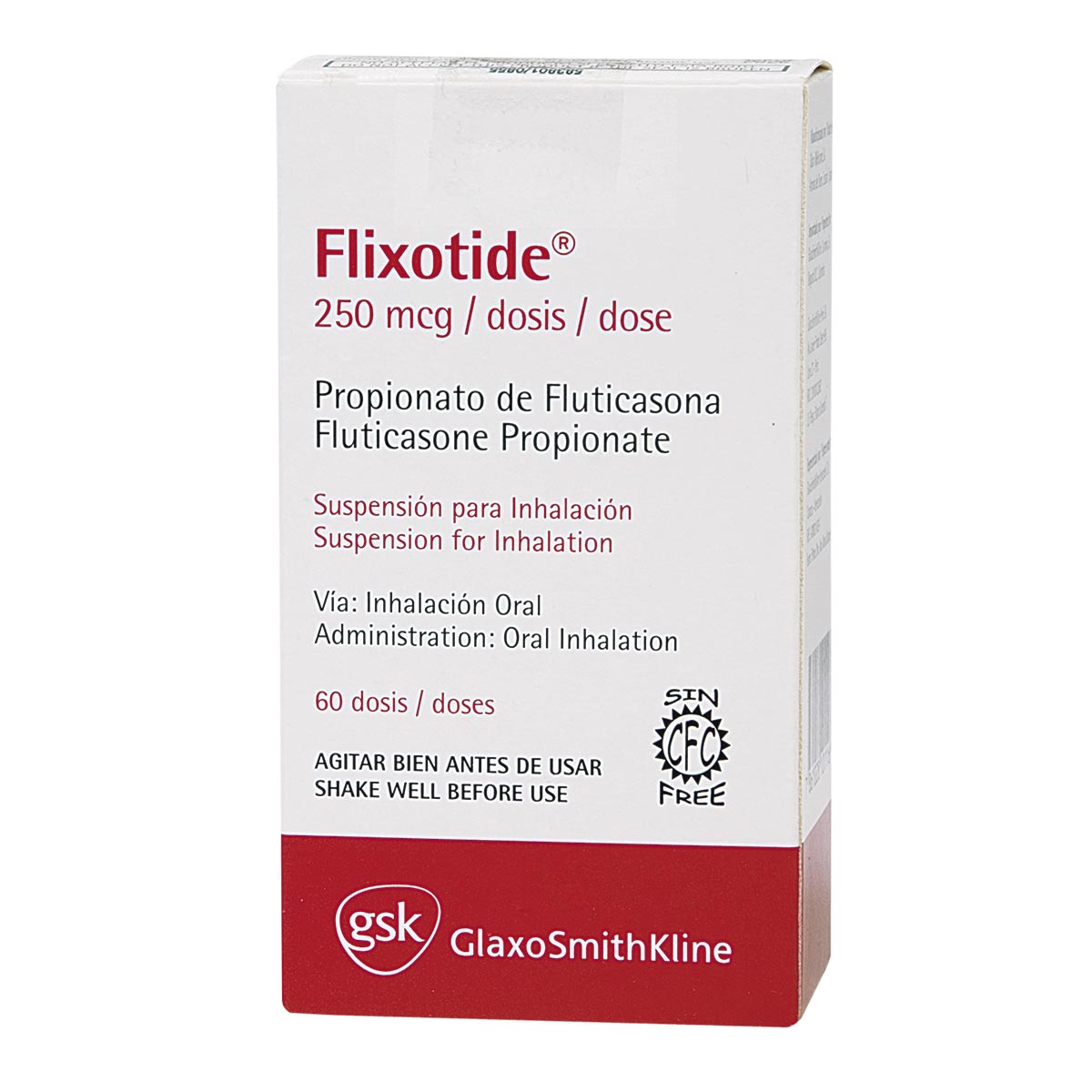 Flixotide 250 Mcg Suspensión Para Inhalacion