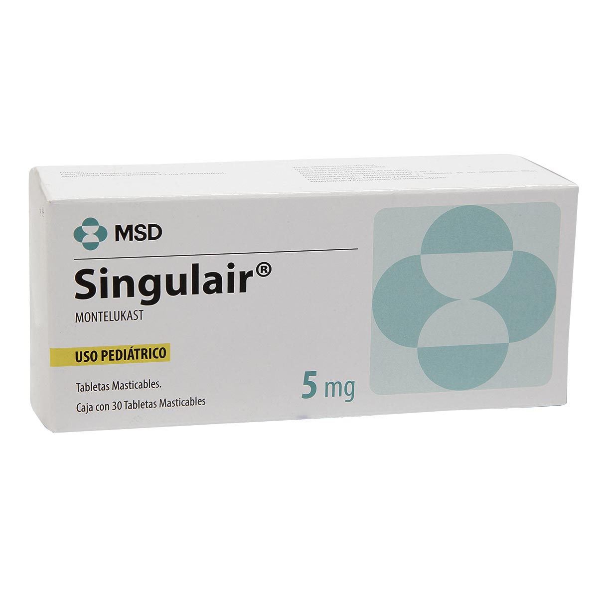 Singulair 5 Mg Tableta Masticable