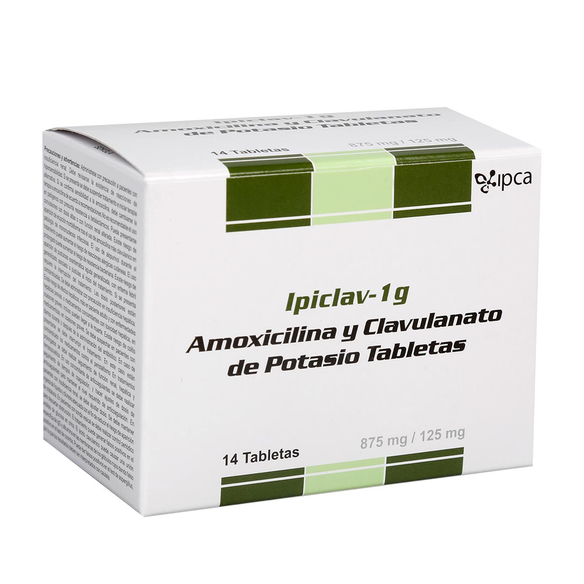 Ipiclav-1g 875 Mg/125 Mg Tableta Recubierta