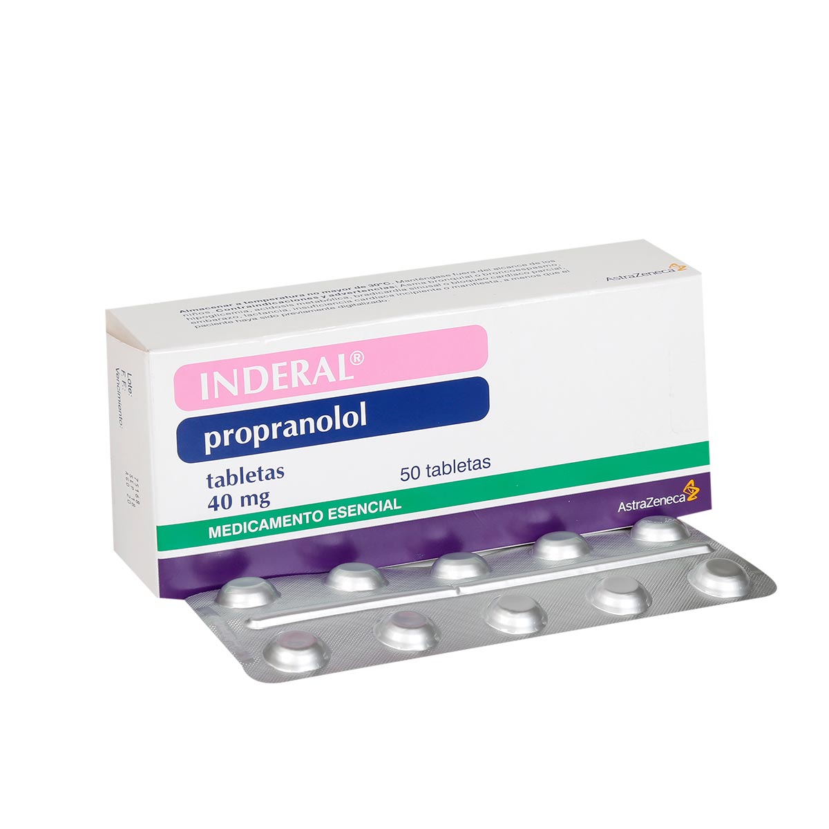 Medicamento Inderal 40 Mg