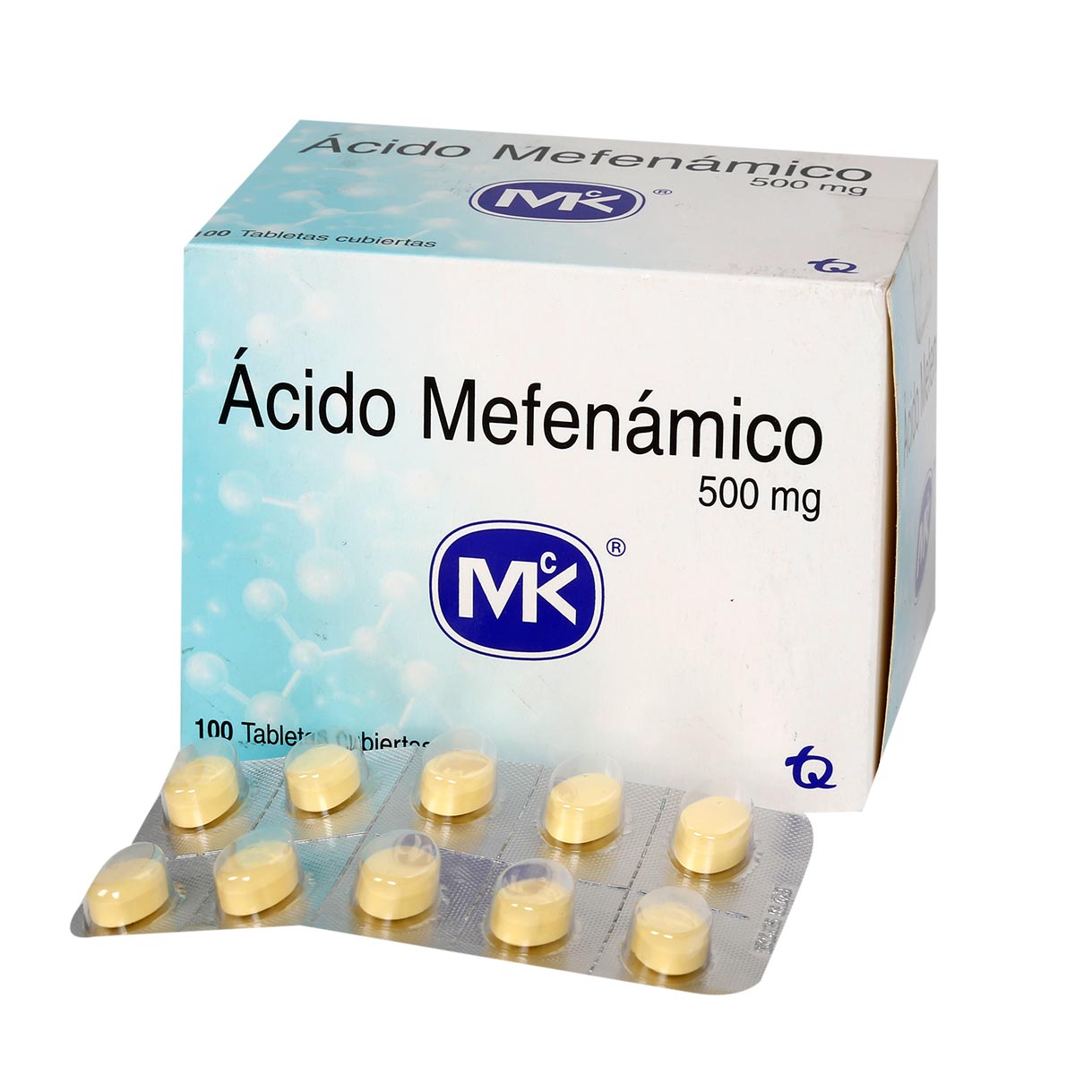CAJA - Acido Mefenamico 500 Mg Tableta Tecnoquímicas