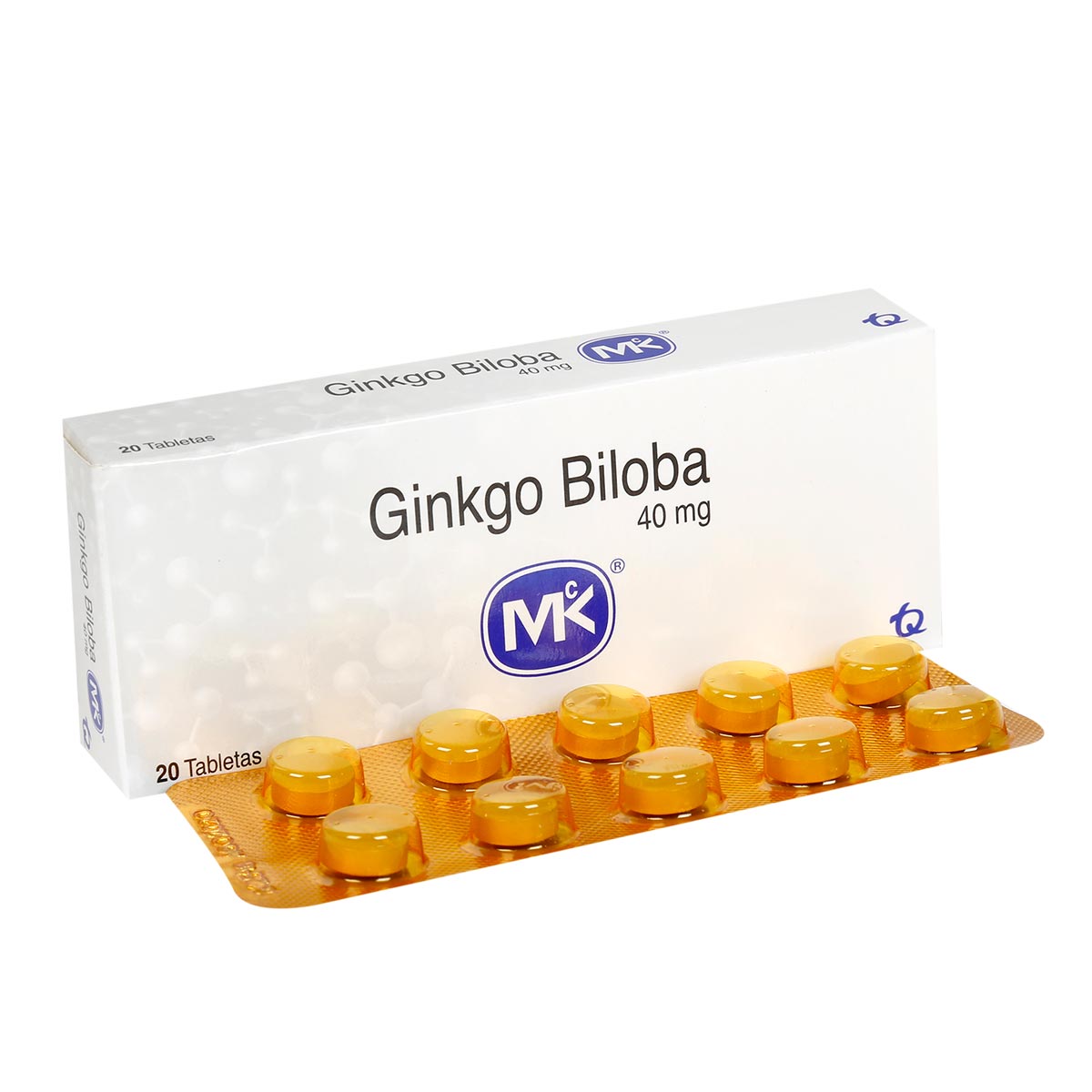 CAJA - Ginkgo Biloba 40 Mg Tableta Tecnoquímicas