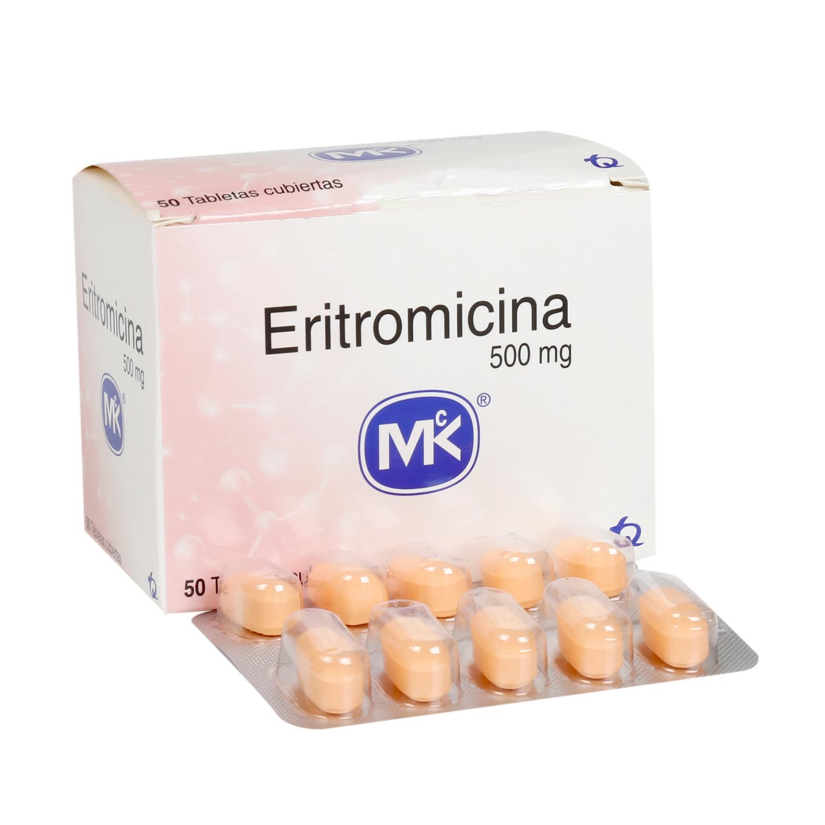 CAJA - Eritromicina 500 Mg Tableta Tecnoquímicas