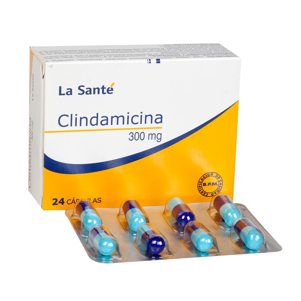 Clindamicina 300 Mg Cápsula Durala Sante - Colsubsidio
