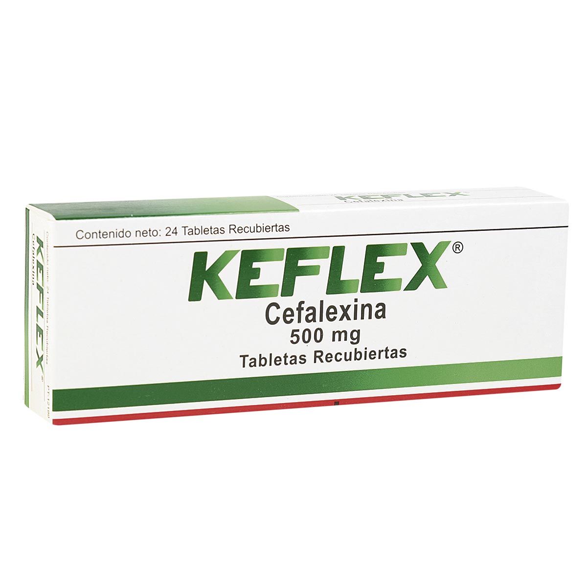 CAJA - Keflex 500 Mg Tableta Recubierta
