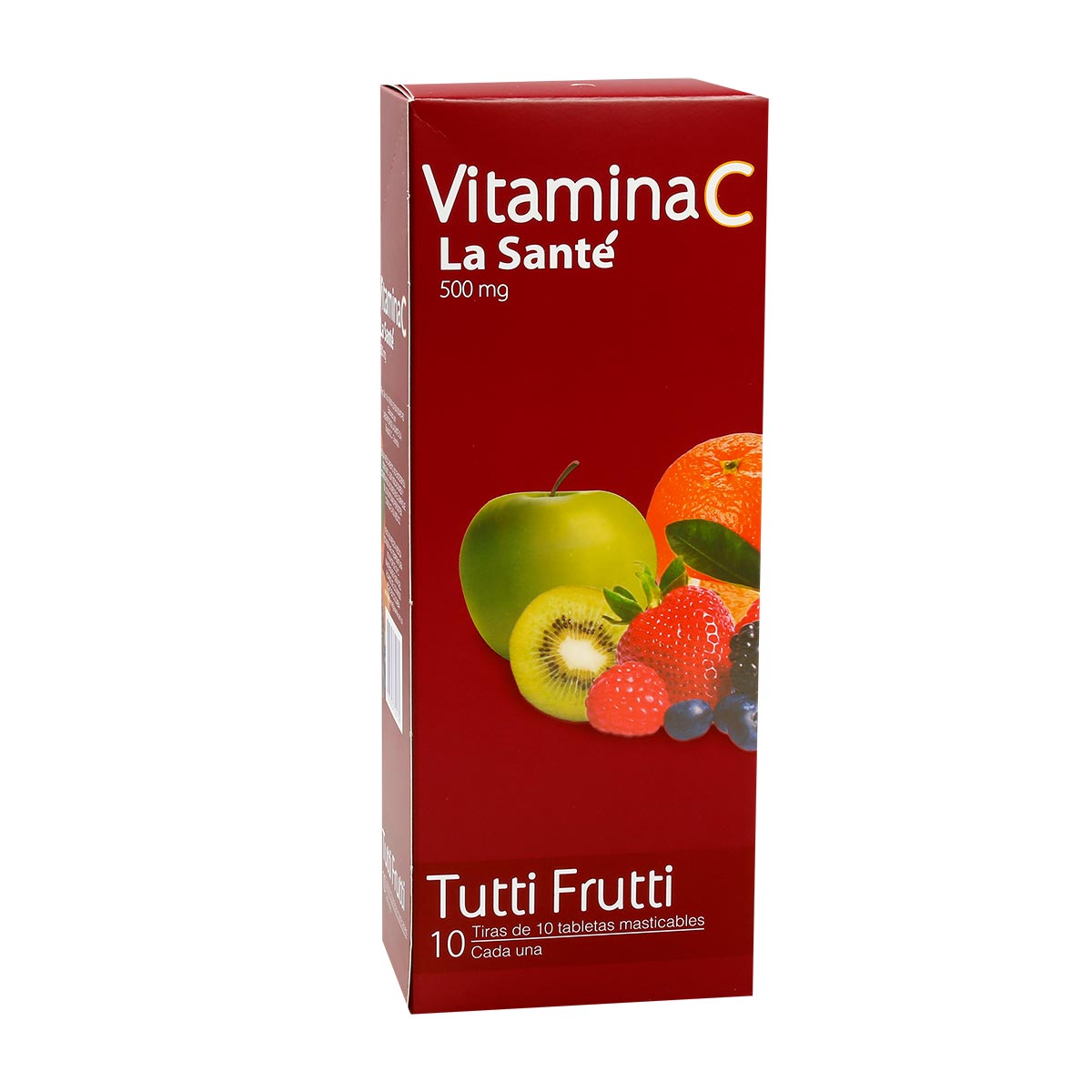 CAJA - Vitamina C Tableta Masticable Tutti Fruti