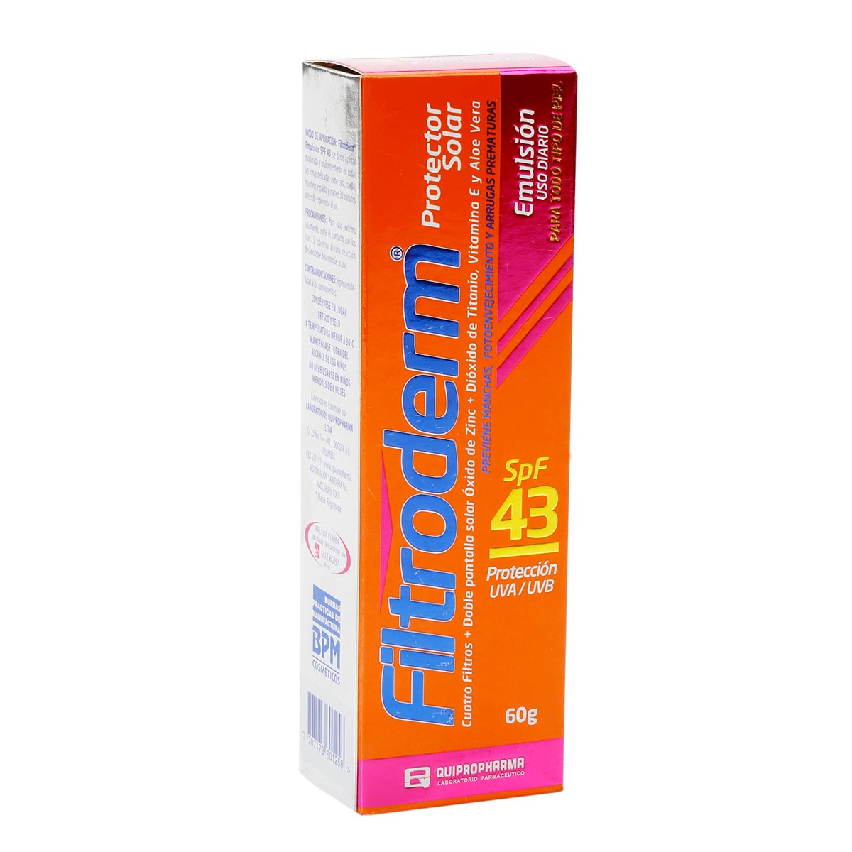 Protector Solar Filtroderm Emulsión Spf43