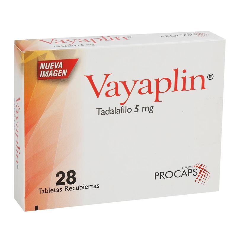 Tadalafilo 5 mg invima