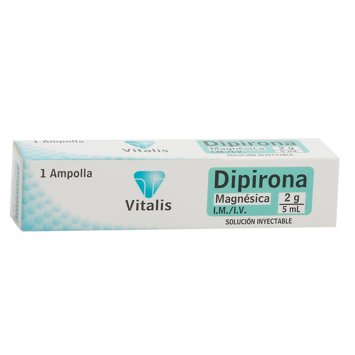Dipirona Magnesica 2 G / 5 ml Solución Inyectable Vitalis
