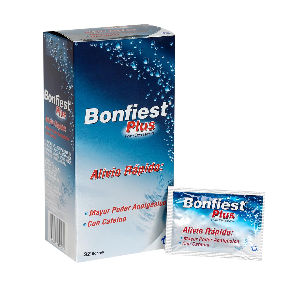 CAJA - Bonfiest Plus Polvo Efervescente