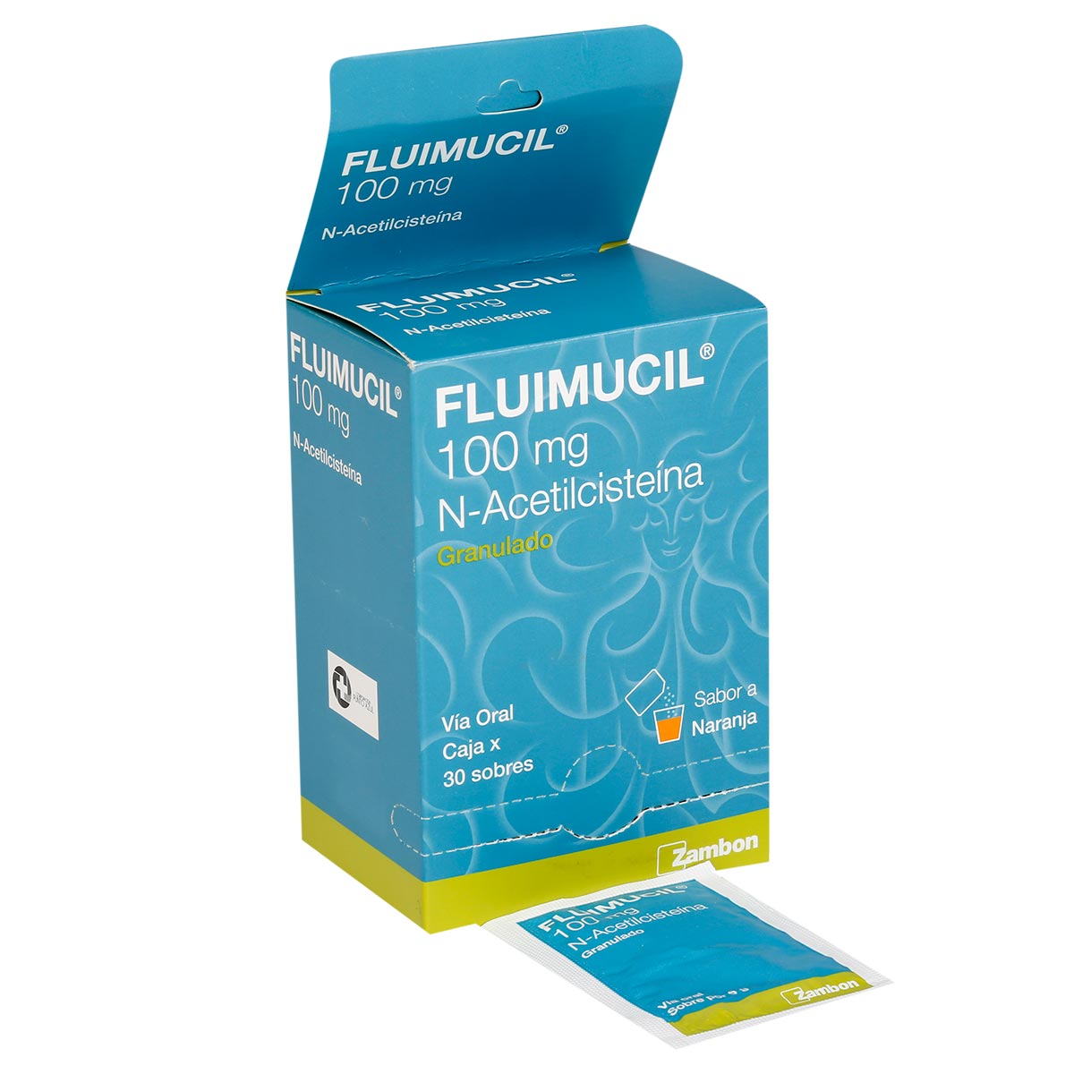 CAJA - Fluimucil 100 Mg Granulado