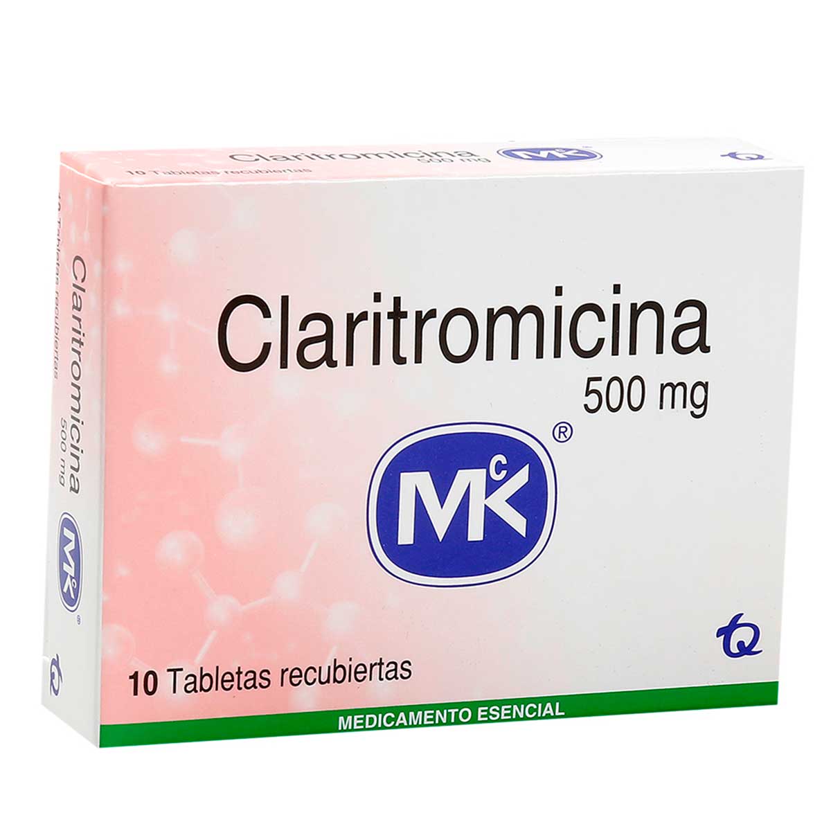 Claritromicina 500 Mg Tableta Recubierta Tecnoquímicas