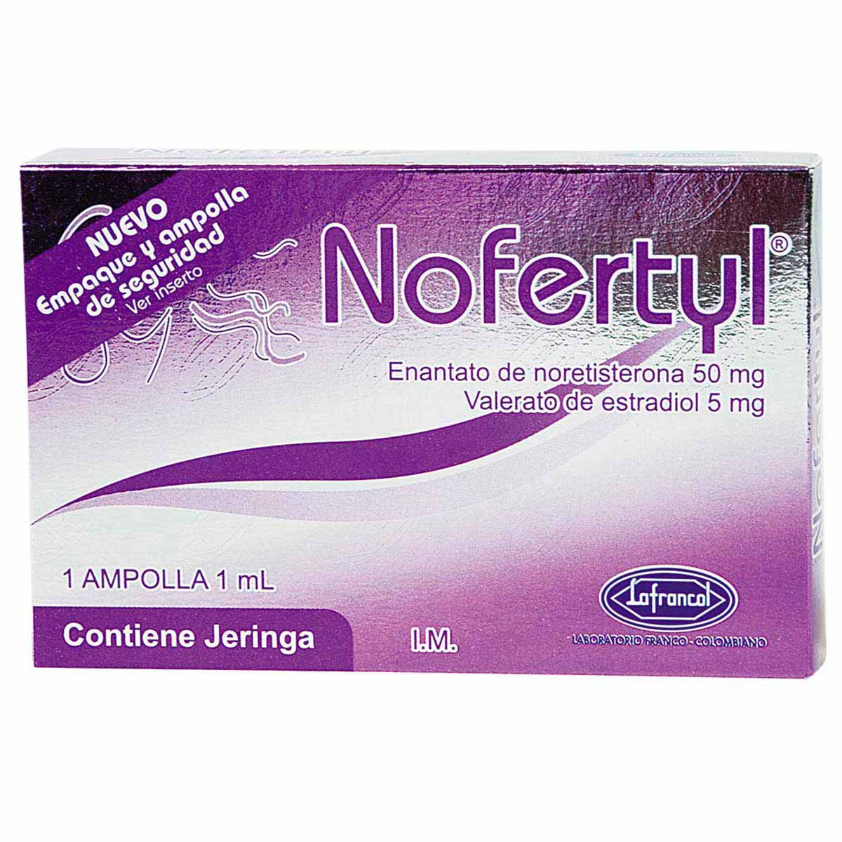 Nofertyl 50 Mg/5 Mg Solución Inyectable