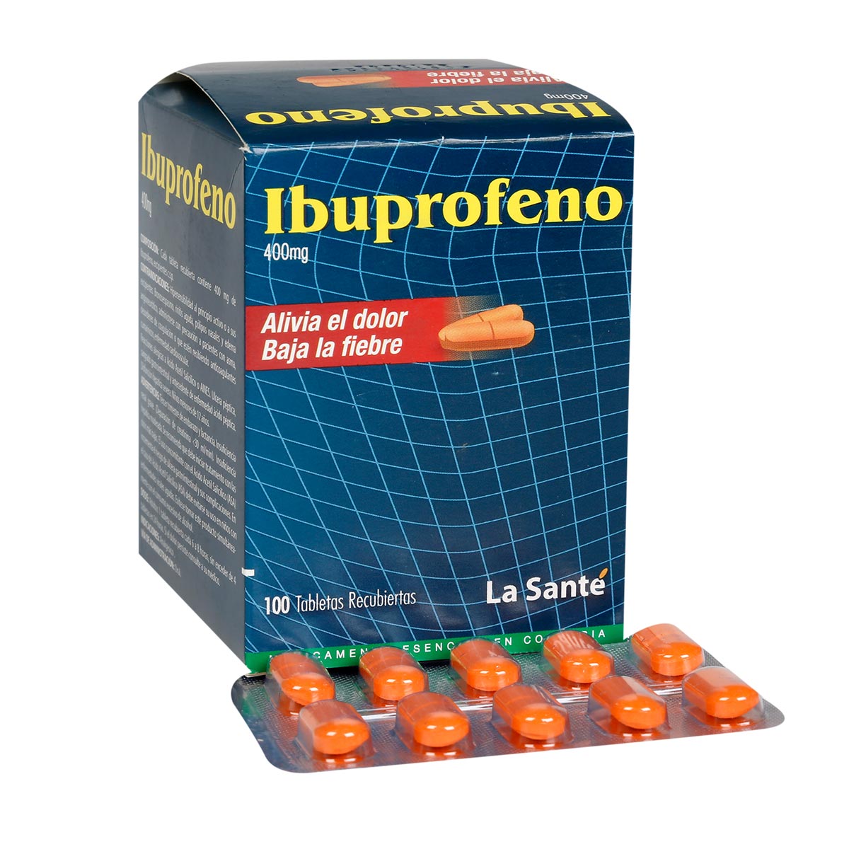 IBUPROFENO 400 MG TABLETA RECUBIERTA LA SANTE - Colsubsidio