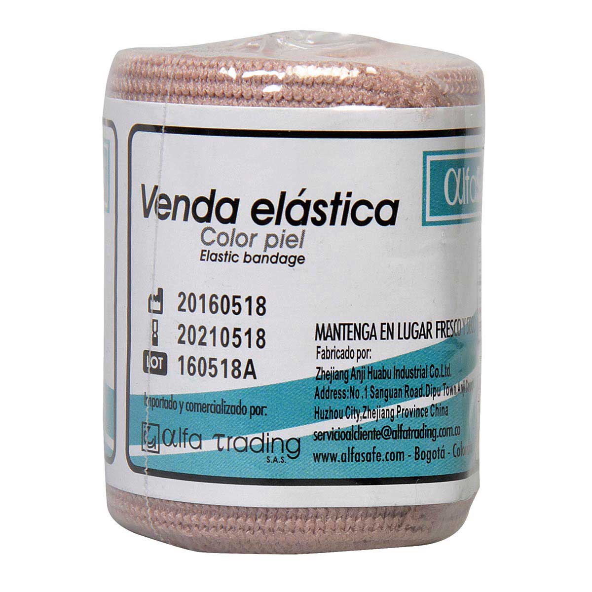 Venda Elástica Color Piel 2x5 Yardas