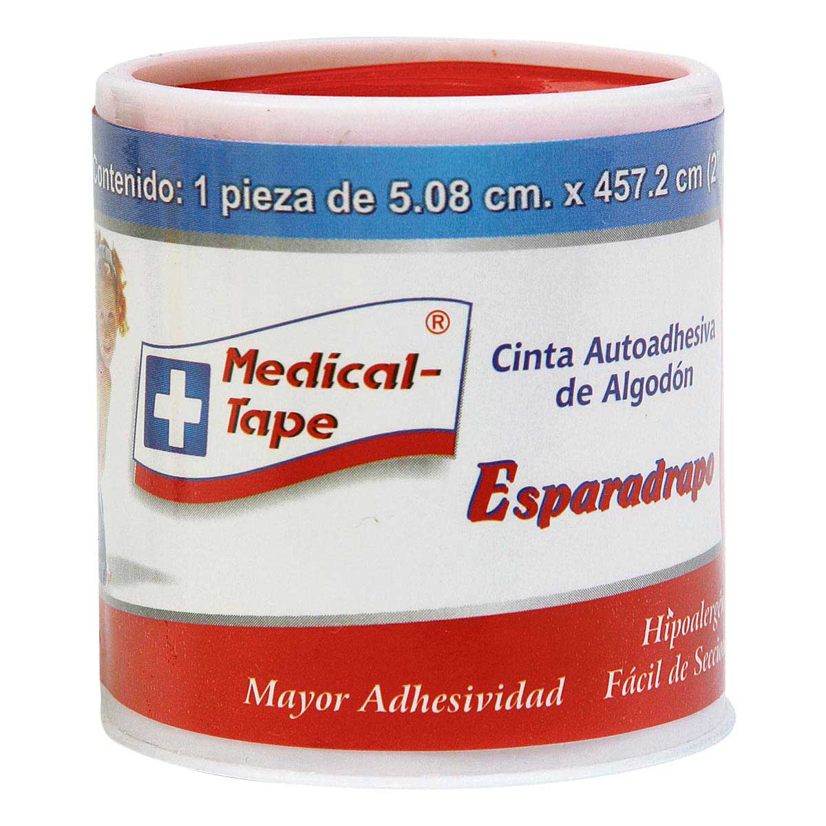 Esparadrapo Medical Tape Carrete Rollo 2x5 Yardas