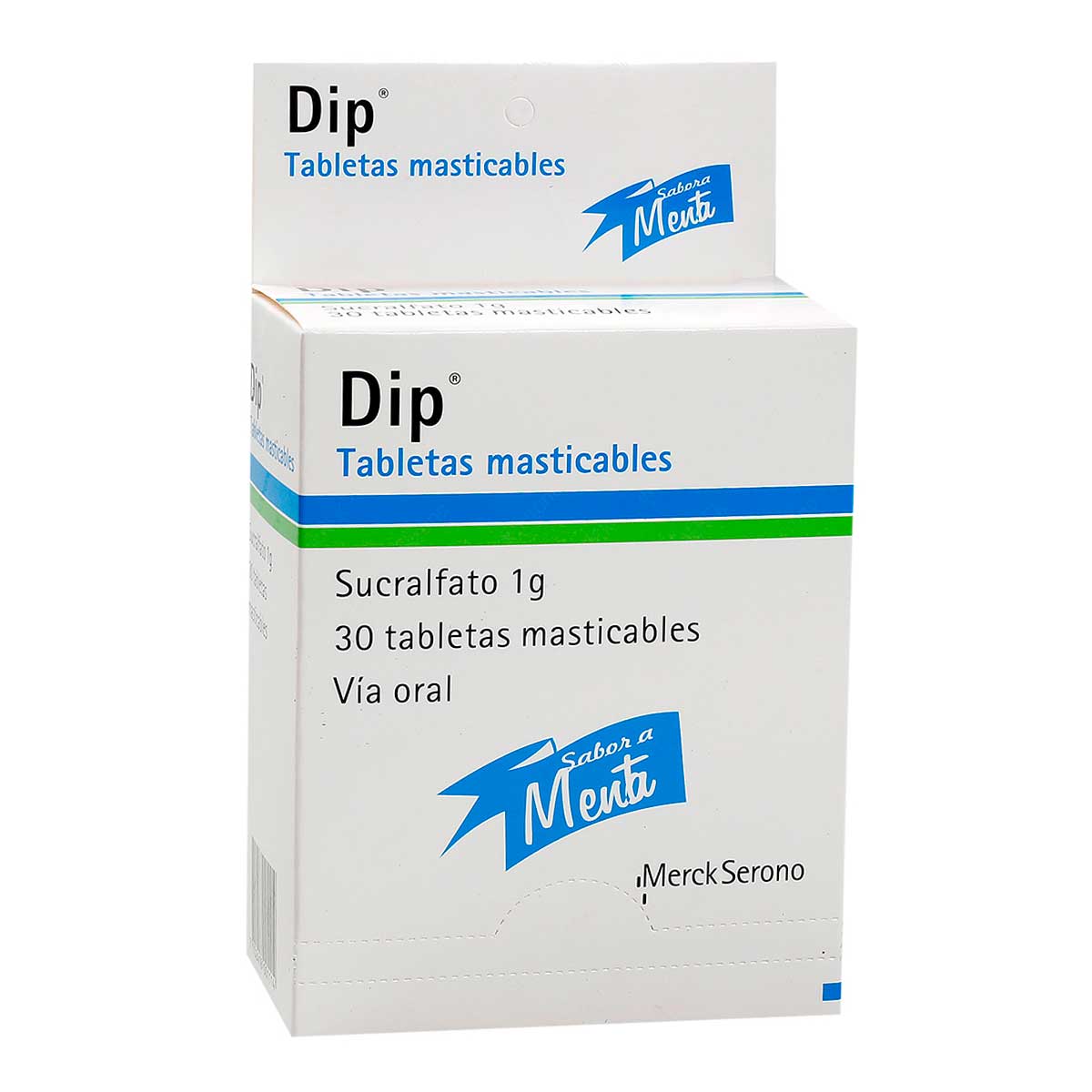 CAJA - Dip 1 G Menta Tableta Masticable
